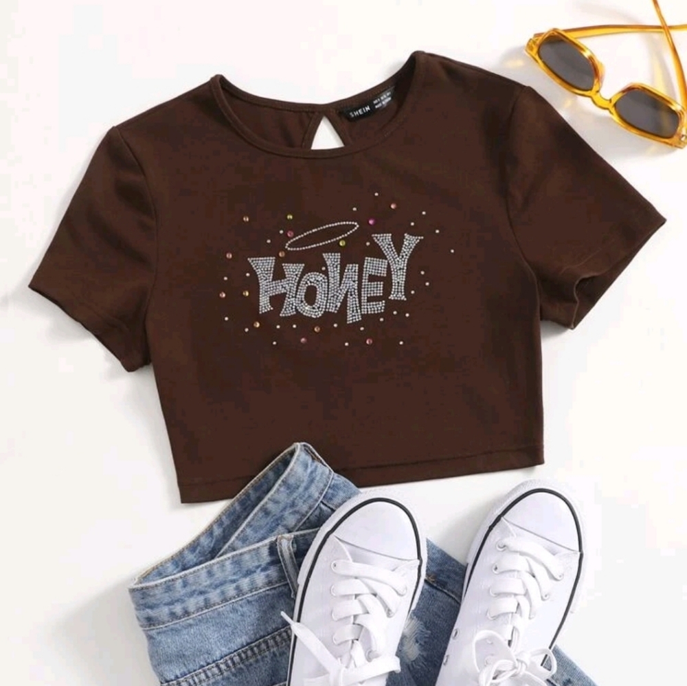 Rhinestones Tee